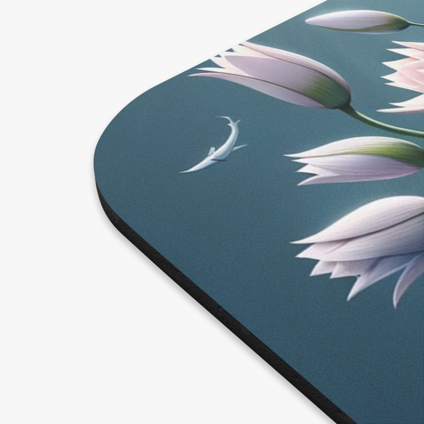 Mouse Pad - Floral Cetacean Harmony