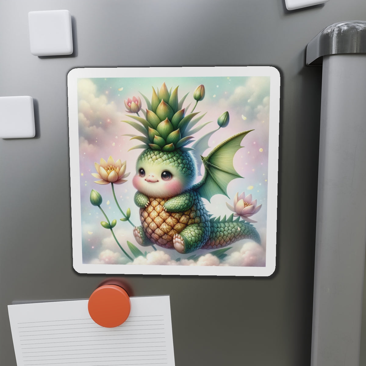 Magnet - Serene Scales and Petal Wings: The Pineapple Dragonling